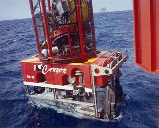 Kraft Predator arm on 'Canyon' ROV